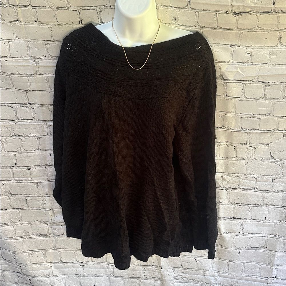 Lane Bryant Black Sweater Woman’s size 18/20